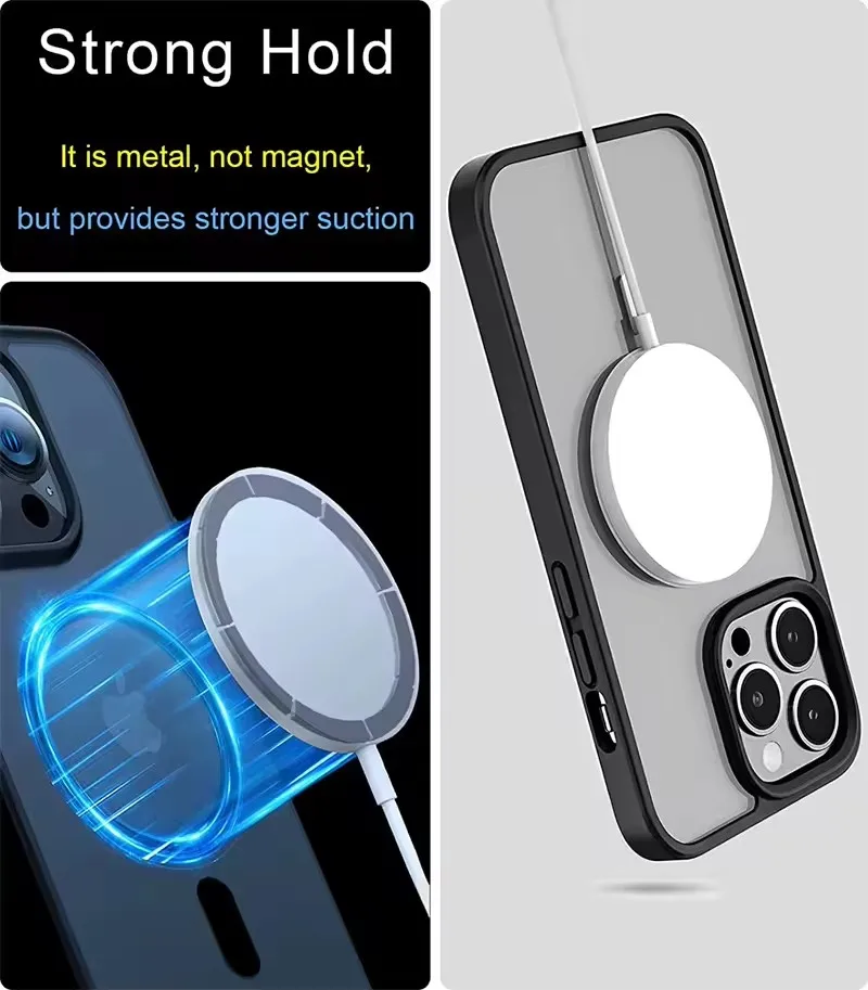 ユニバーサル磁気金属プレートリング Magsafe ワイヤレ - Phone Accessories Useful のレビューと価格