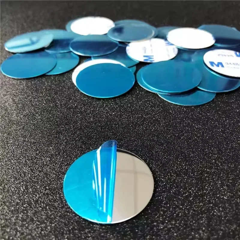 1/50個入り 超薄型金属プレートステッカー。磁石式の車載用 - Phone Accessories Useful のレビューと価格