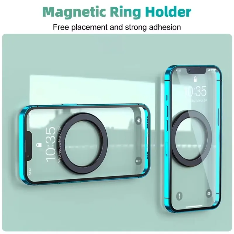 MagSafe対応、強力磁石リング式スマートフォンホルダー。 - Phone Accessories Useful のレビューと価格