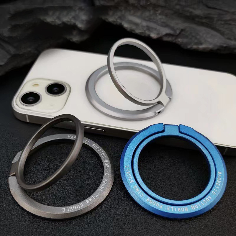 新しいマグネット式スマホリングホルダー MagSafeアクセ - Phone Accessories Useful のレビューと価格
