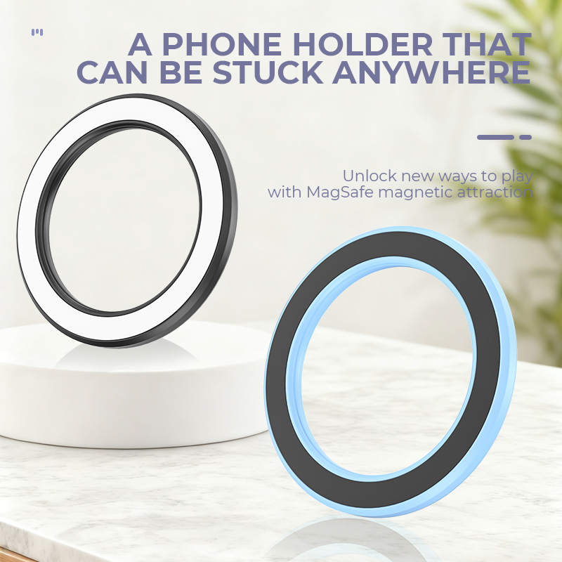 MagSafe対応 強力マグネットリング式スマホホルダー 粘 - Phone Accessories Useful のレビューと価格